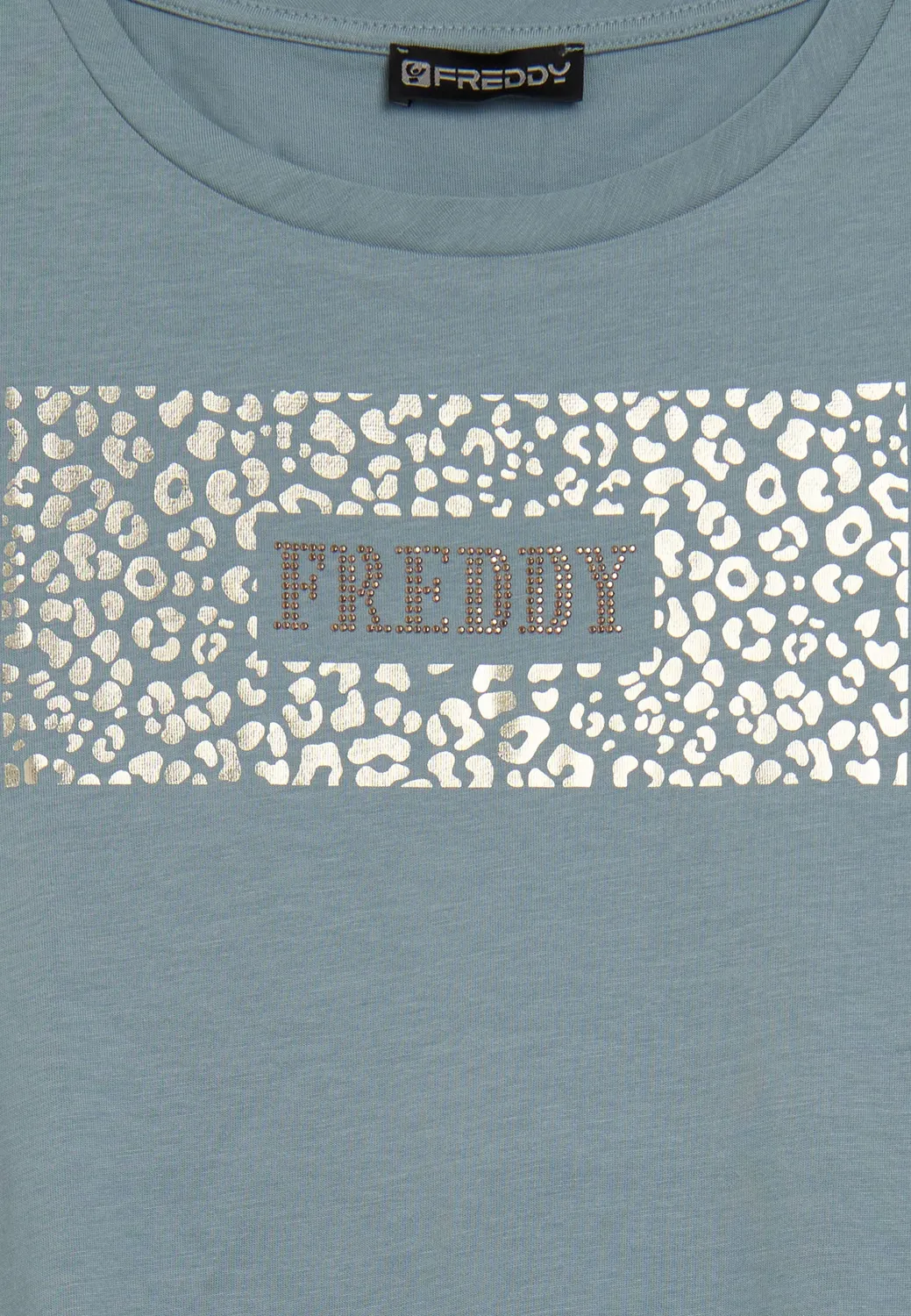 Freddy Tanktop Dark Denim Animalier Baumwolle Modal