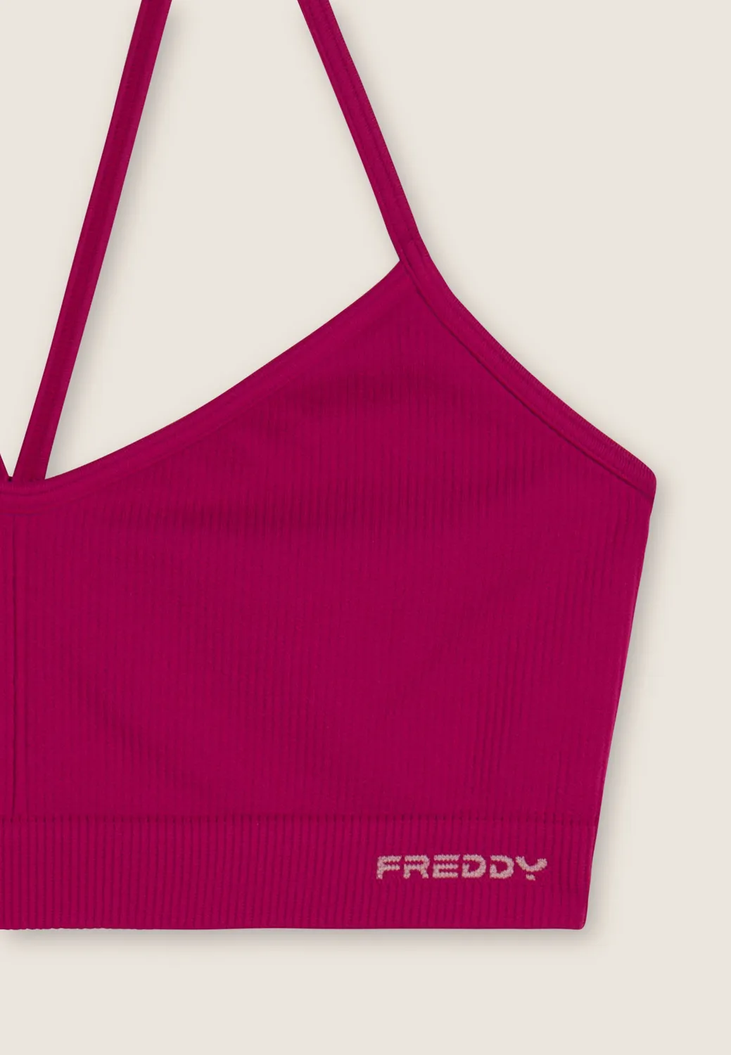 Freddy Seamless Sport-BH gekreuzt Schwarz