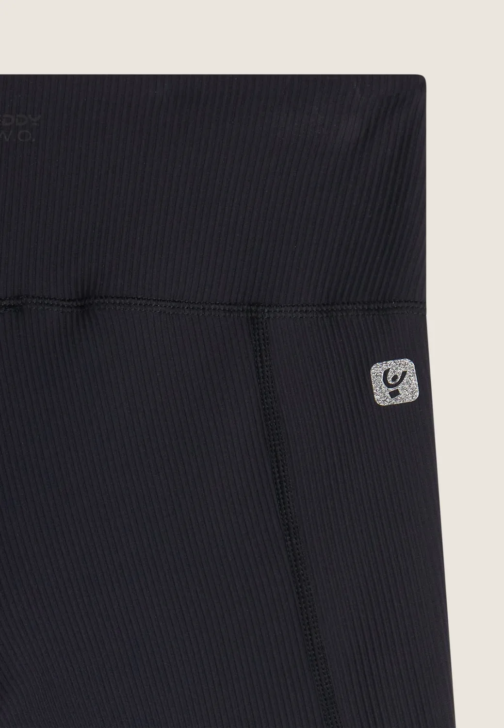 Freddy Biker-Leggings Rippe Hoher Bund Dark Sea Training