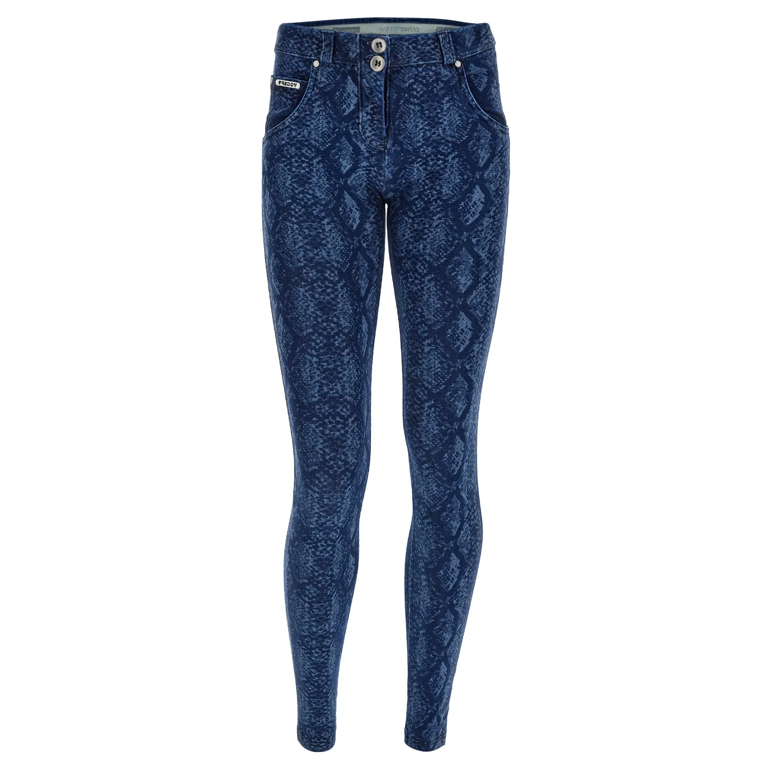 Freddy WR.UP Jeans superskinny Snake-Print indigo