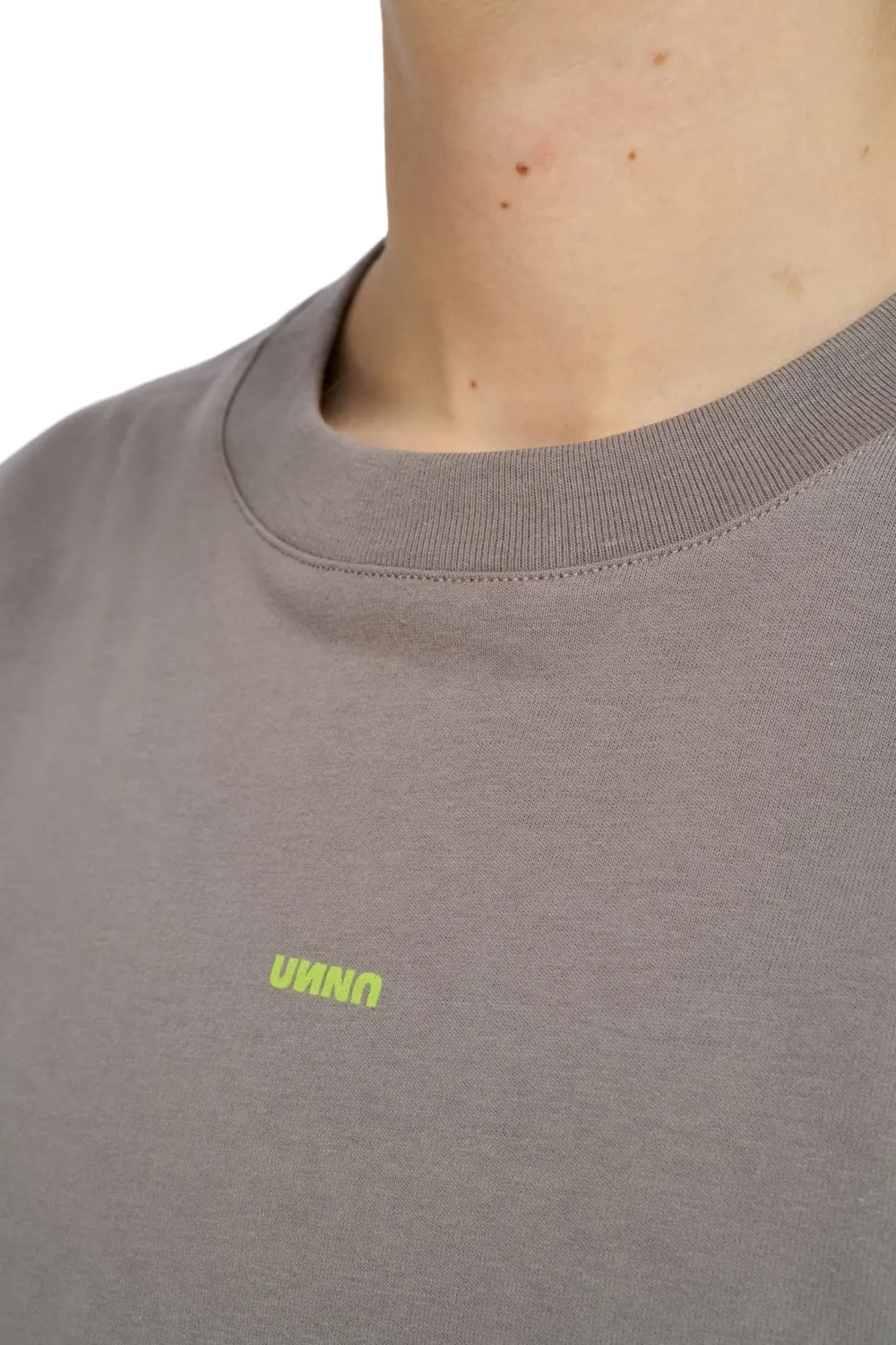 UNNA Sun Tee W T-Shirt Steel Grey Bio-Baumwolle