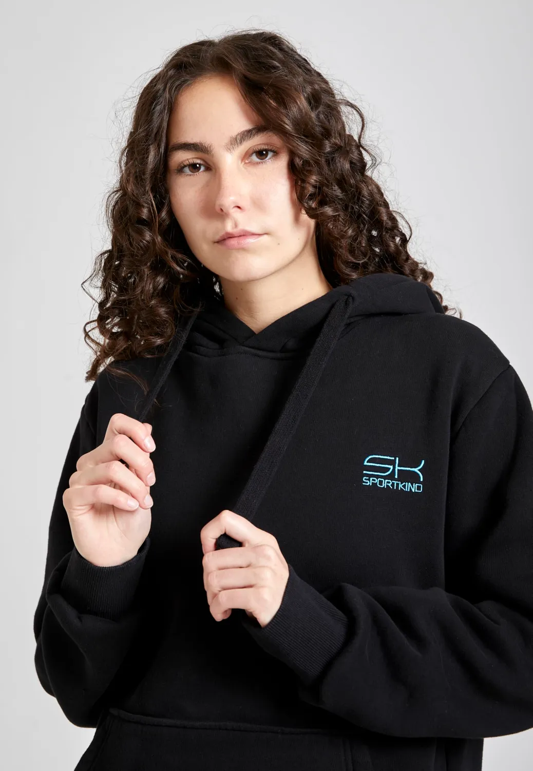 SPORTKIND Tennis Padel Hoodie XXL einfarbig