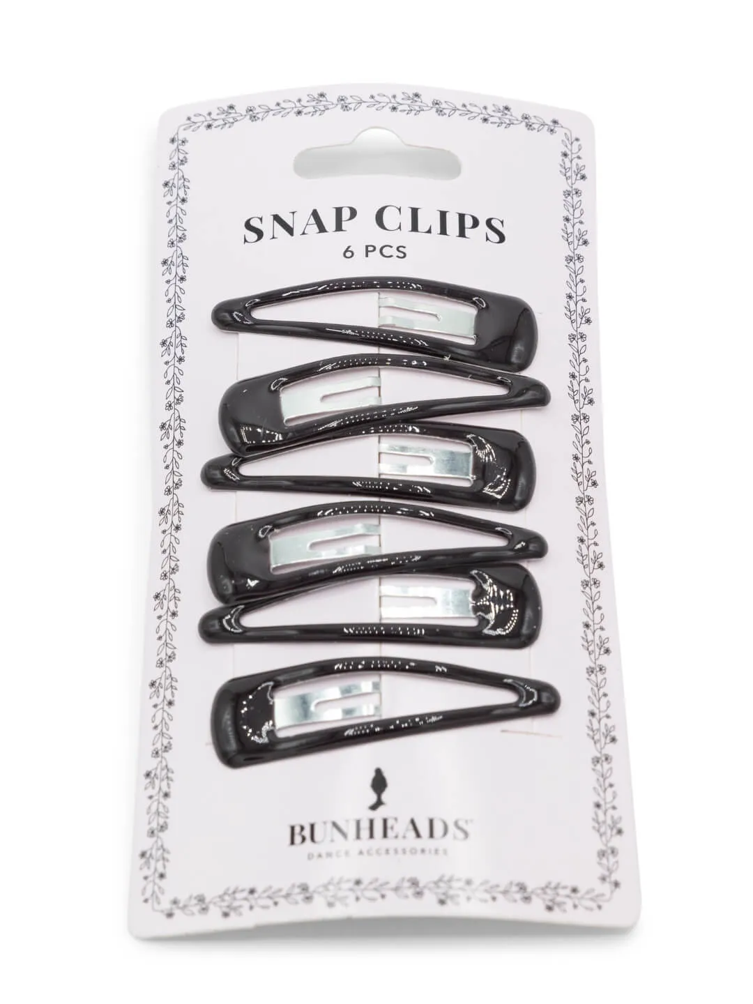 Capezio BH1512 Snap Clips Haarklammern 6er Blond