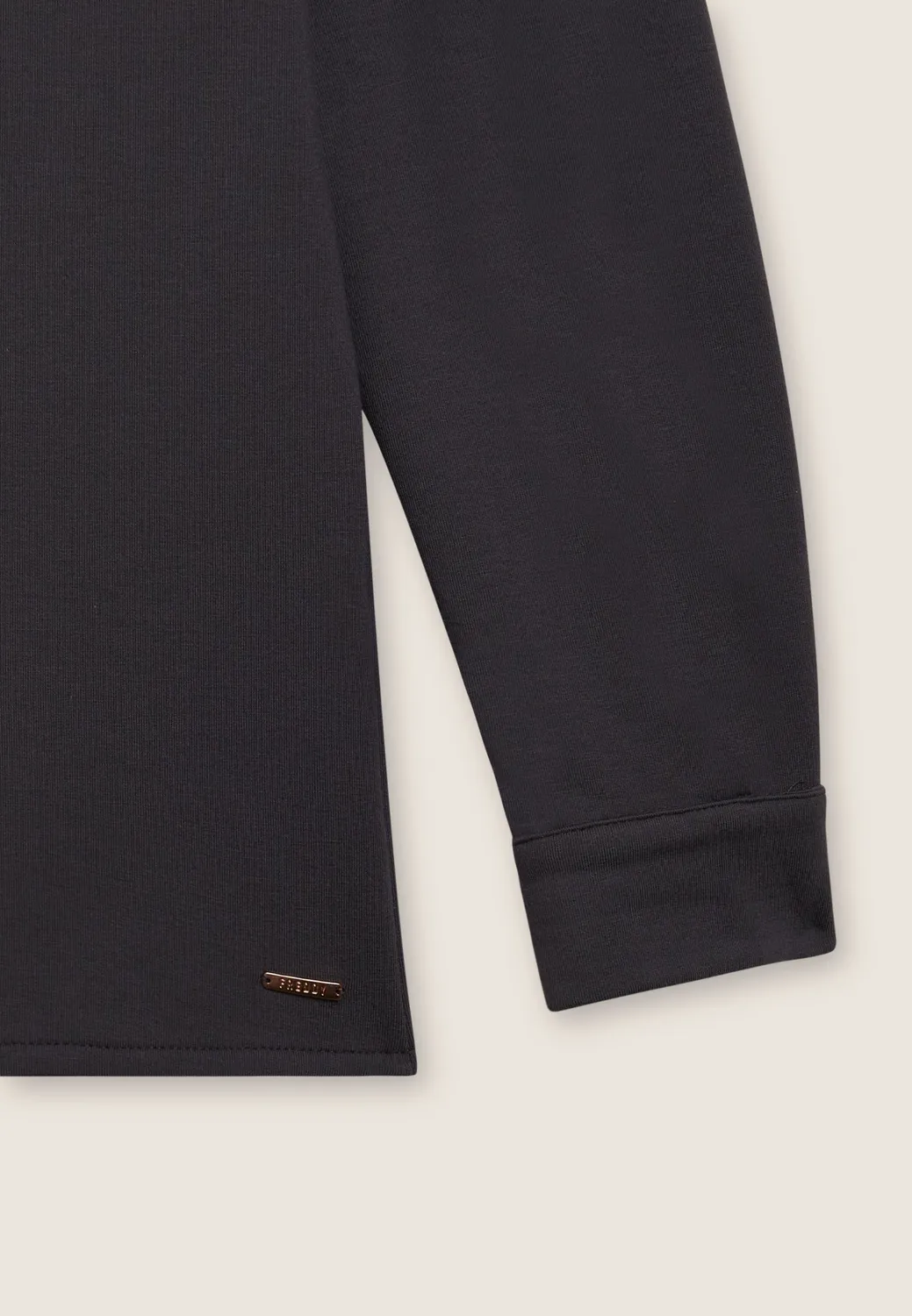 Freddy Sweat-Hemd Damen Goldknöpfe Forged Iron warm