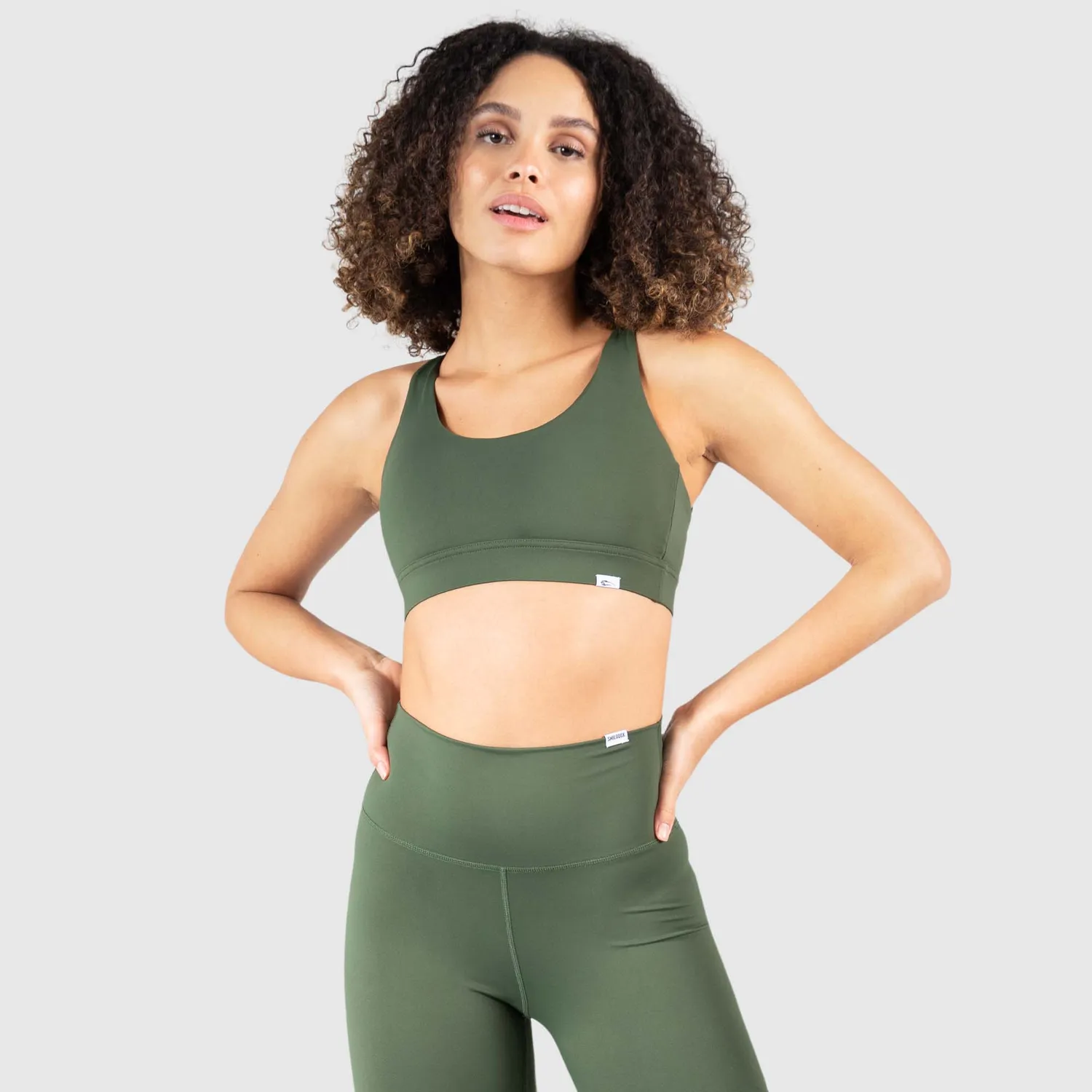 Smilodox Sienna Sport BH Damen Schwarz Blickdicht