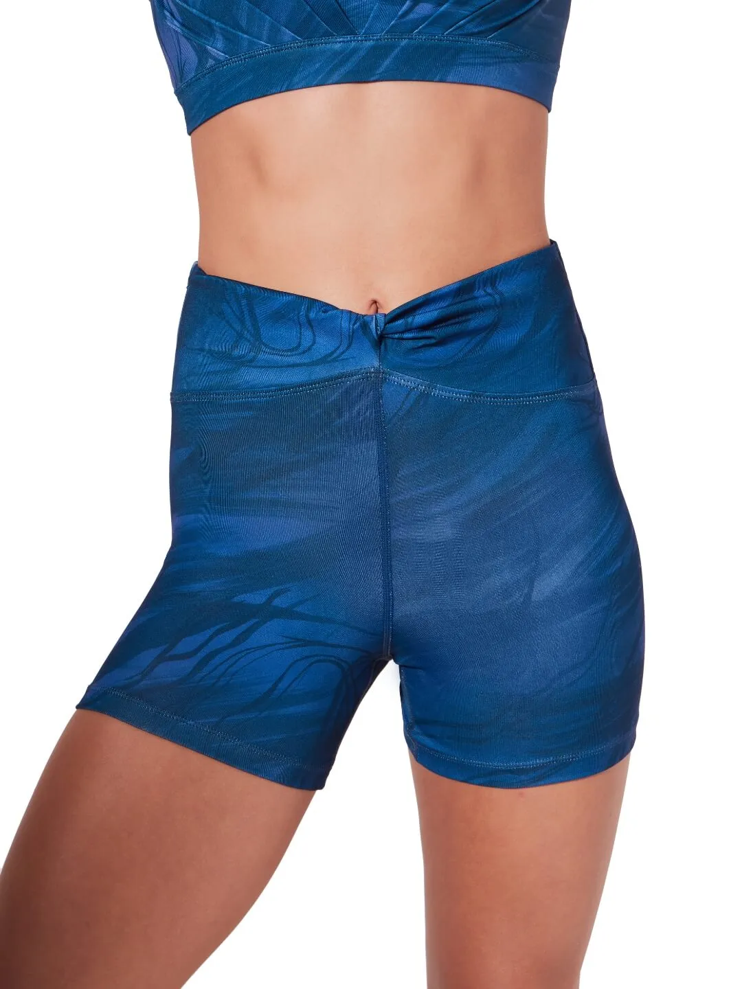 Capezio F12415W Breccia Short Marbled Haze M blickdicht