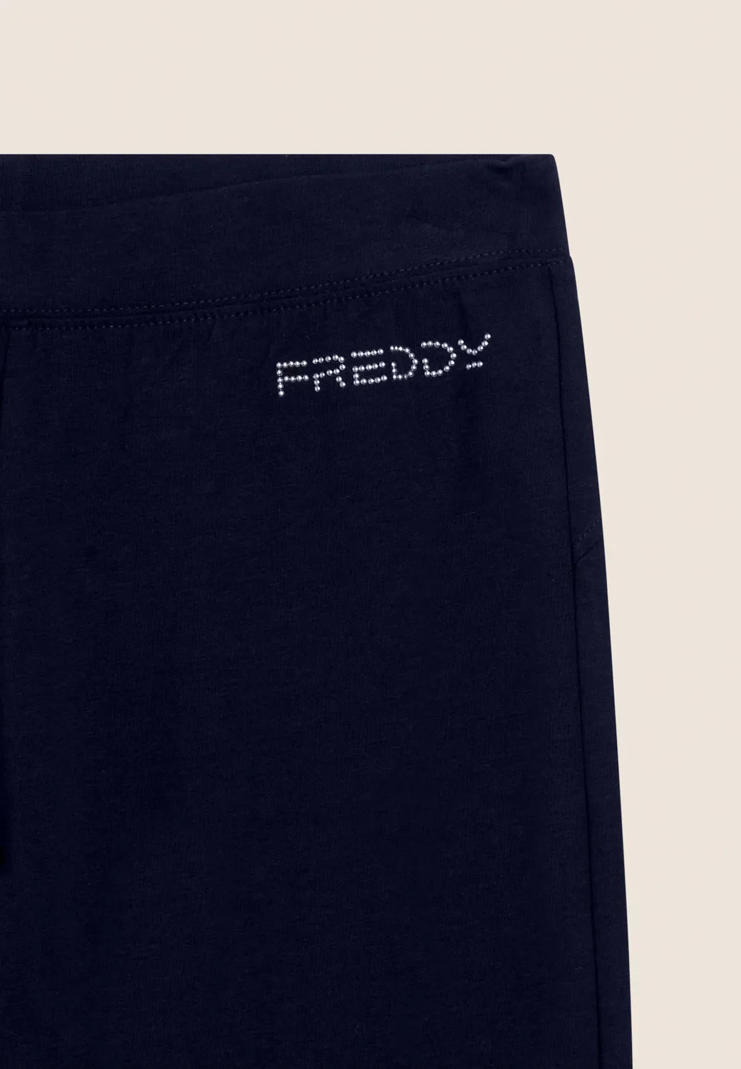 Freddy Sporthose Gerades Bein Schwarz