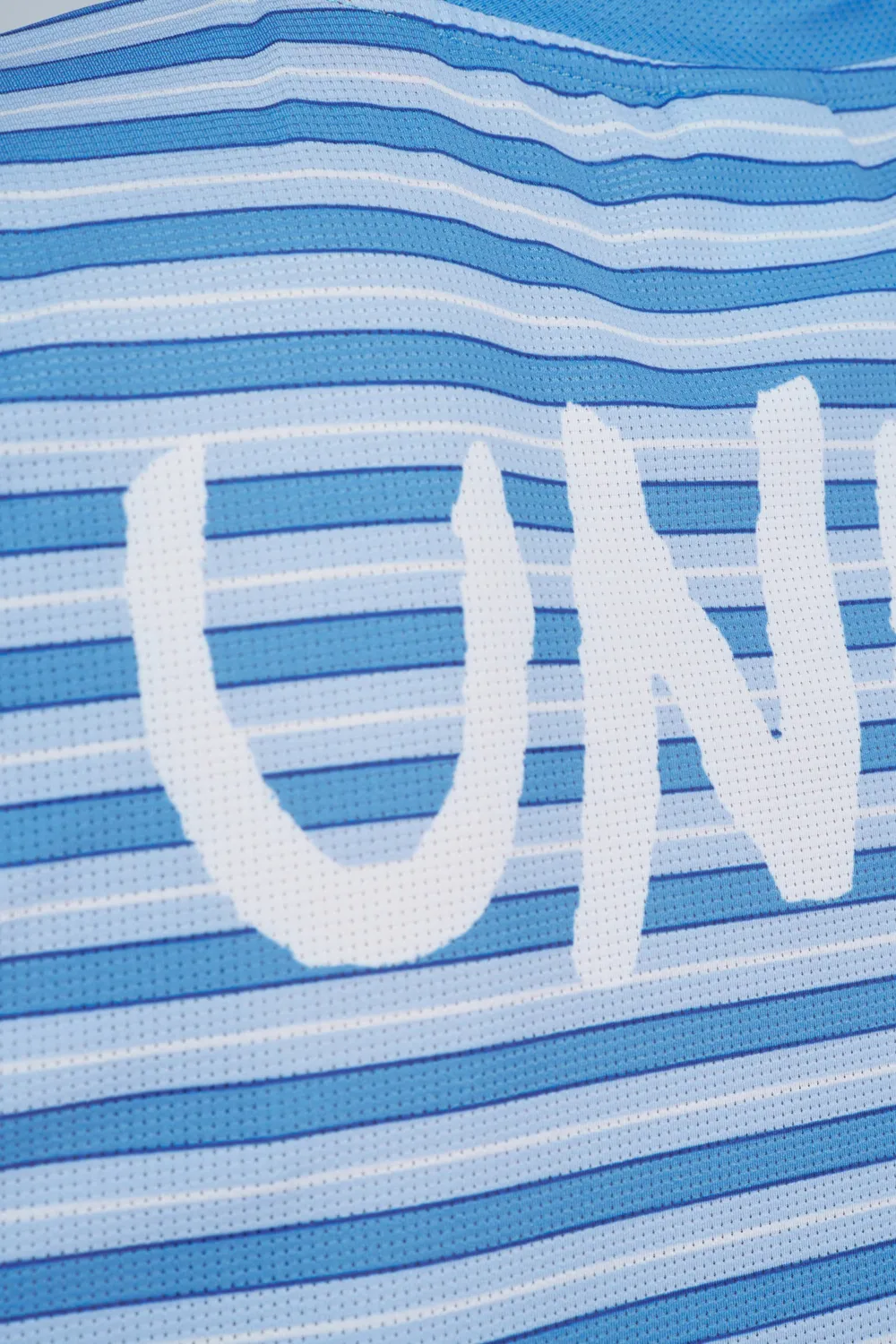 UNNA Striped LS W Laufshirt Business Blue langarm