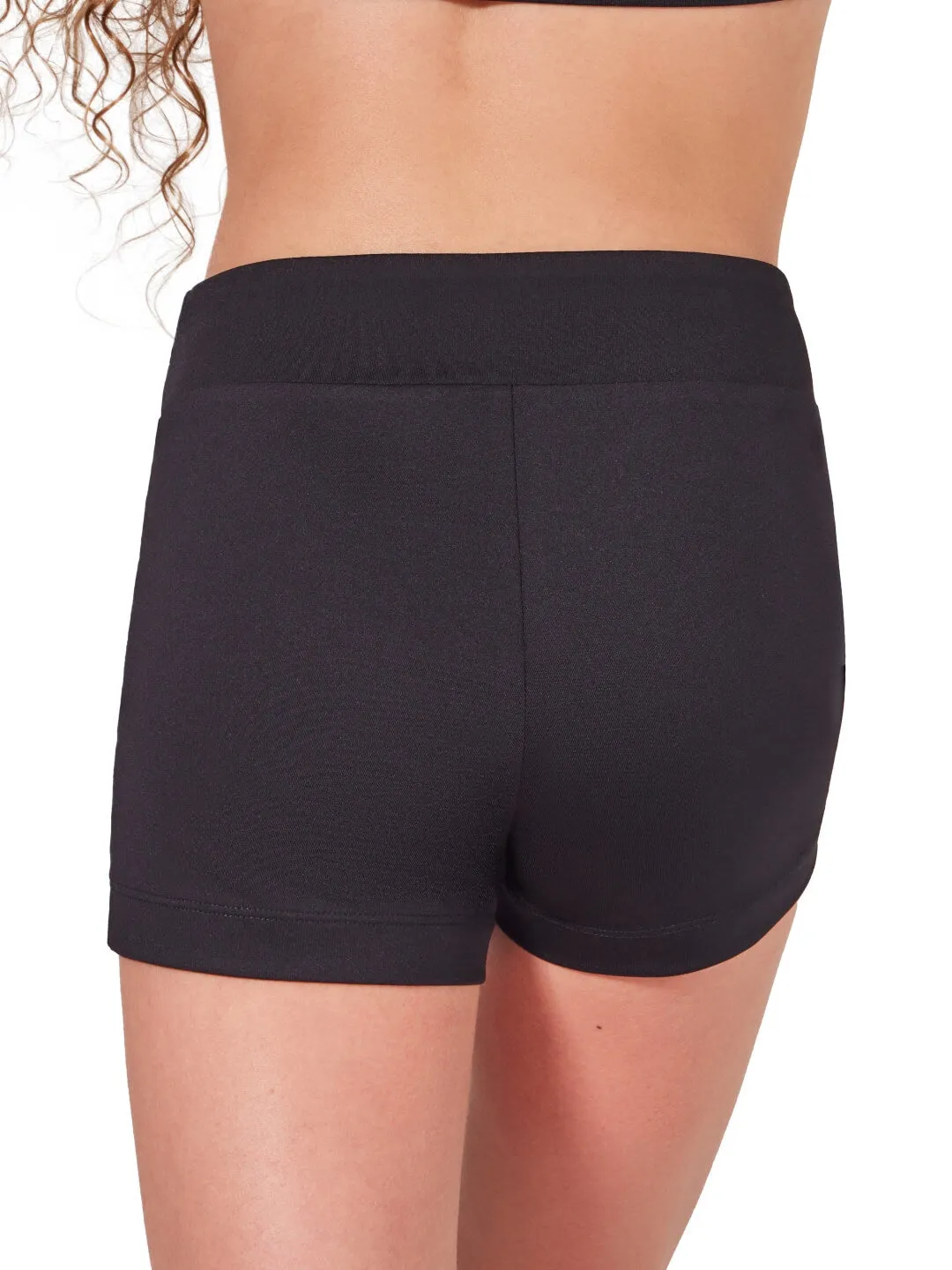 Capezio Take a Bow F12426C Tanzshorts Schwarz Mesh