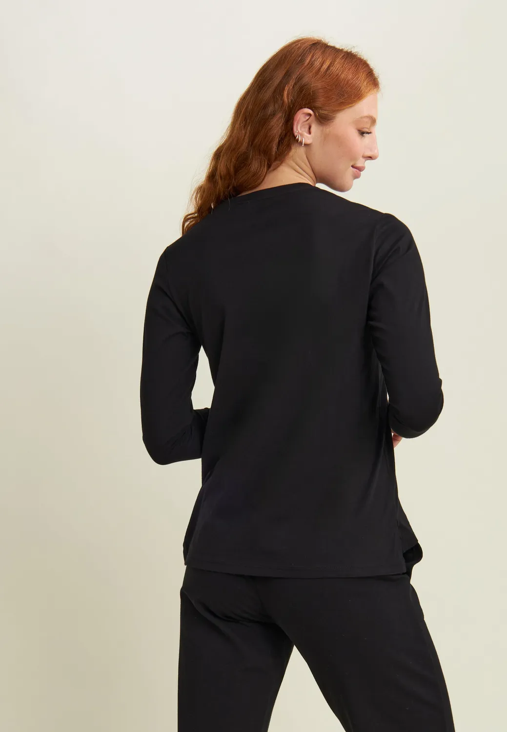 Freddy Dept Langarmshirt Comfort Turbulence gemustert