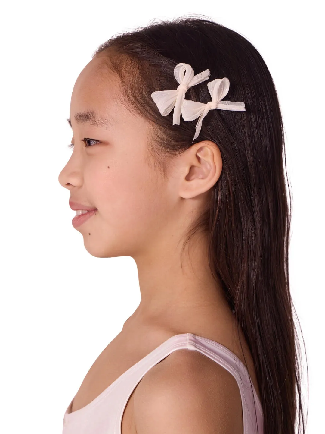 Capezio Bunheads Petite Barrette Haarspangen Lavender 2er-Set Schleife