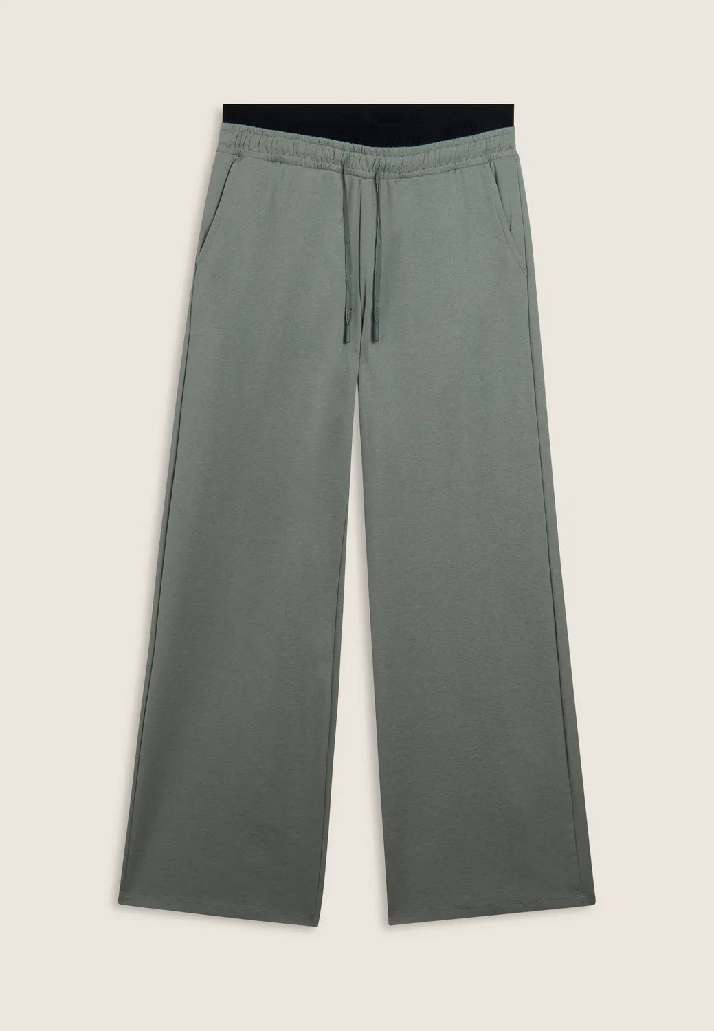 Freddy Motion Oversize Jogginghose Schwarz mit Stickerei
