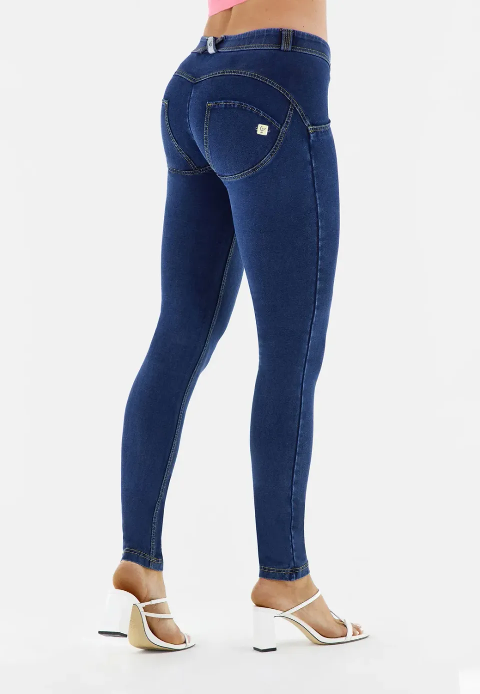 Freddy WR.UP Jeggings Damen Dunkelblau Skinny Denimstretch