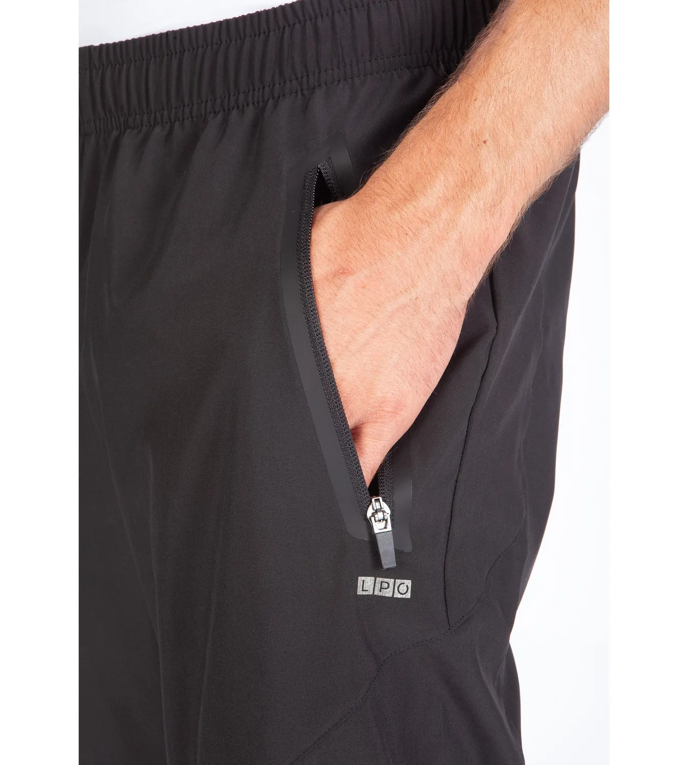 LPO Pio 3 Sporthose Herren schwarz reflektierend
