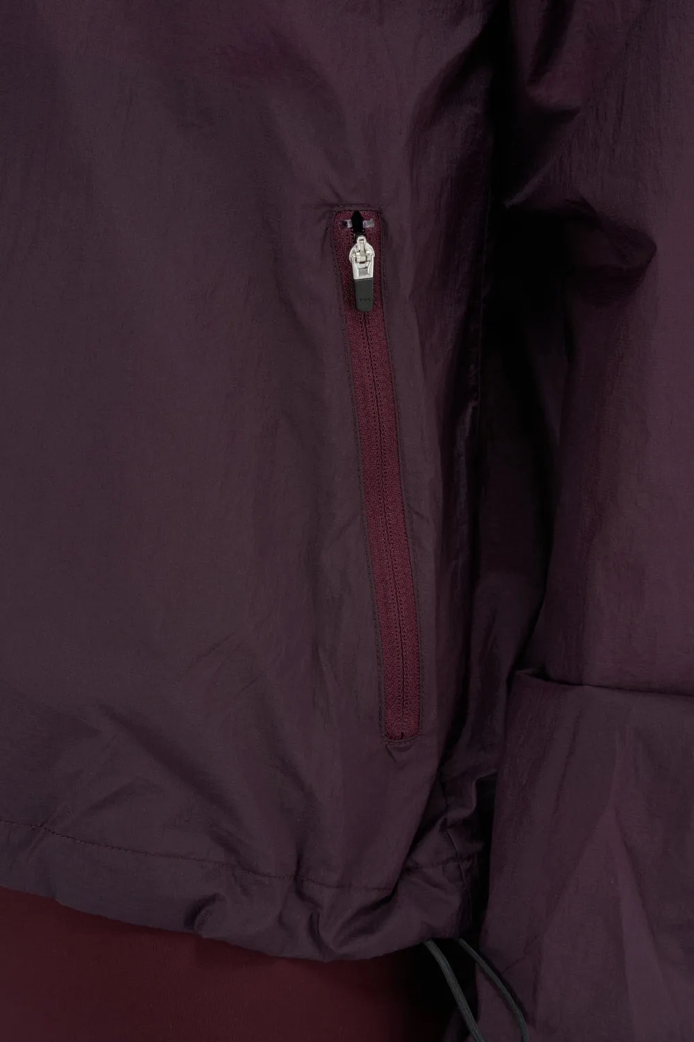 UNNA Smiles Run Jacket W Laufjacke Aubergine winddicht
