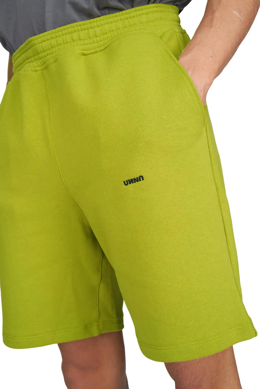 UNNA Slow Motion Shorts grün Baumwolle Herren