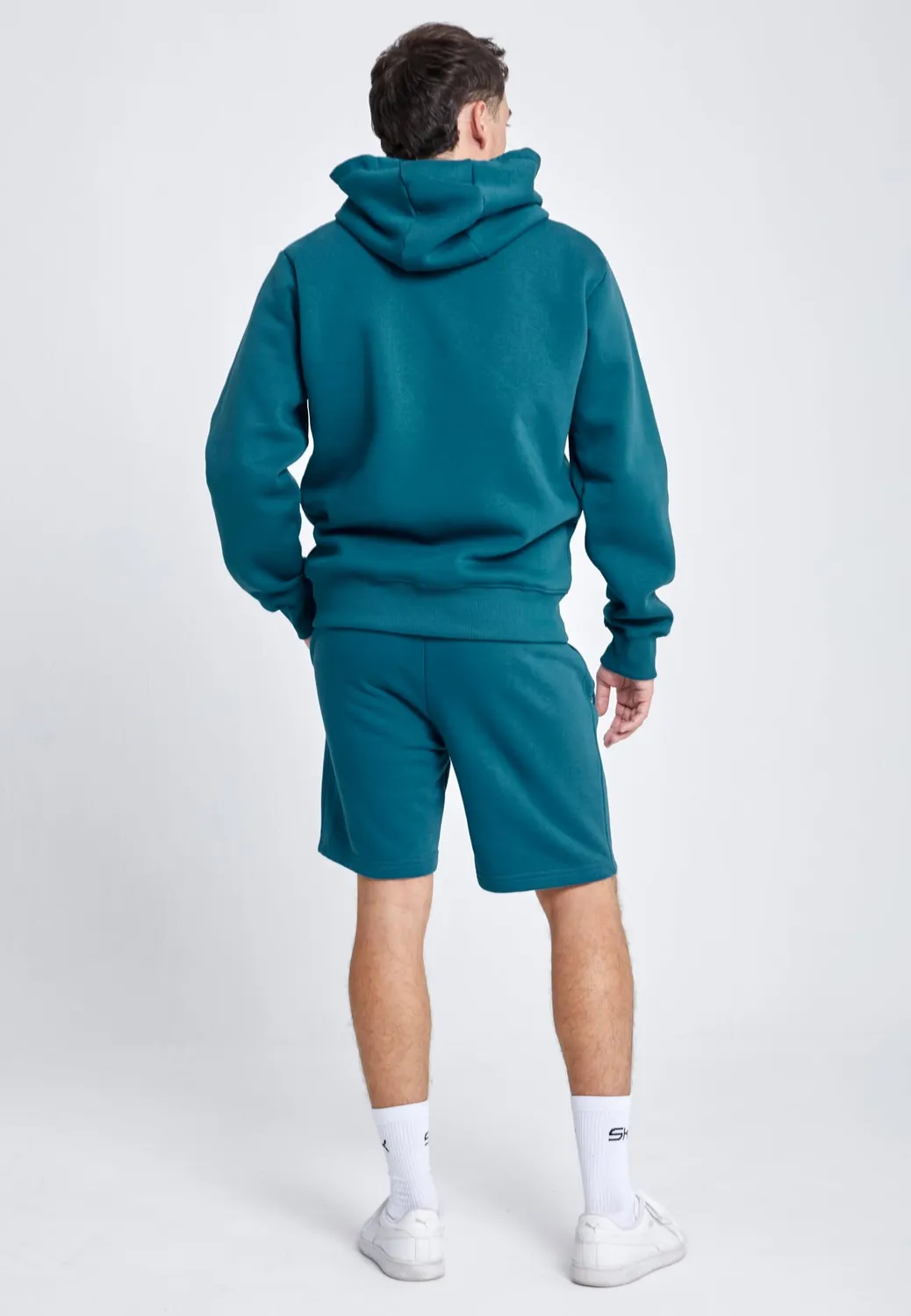 SPORTKIND Shorts Baumwolle Herren Hose mit RV-Taschen
