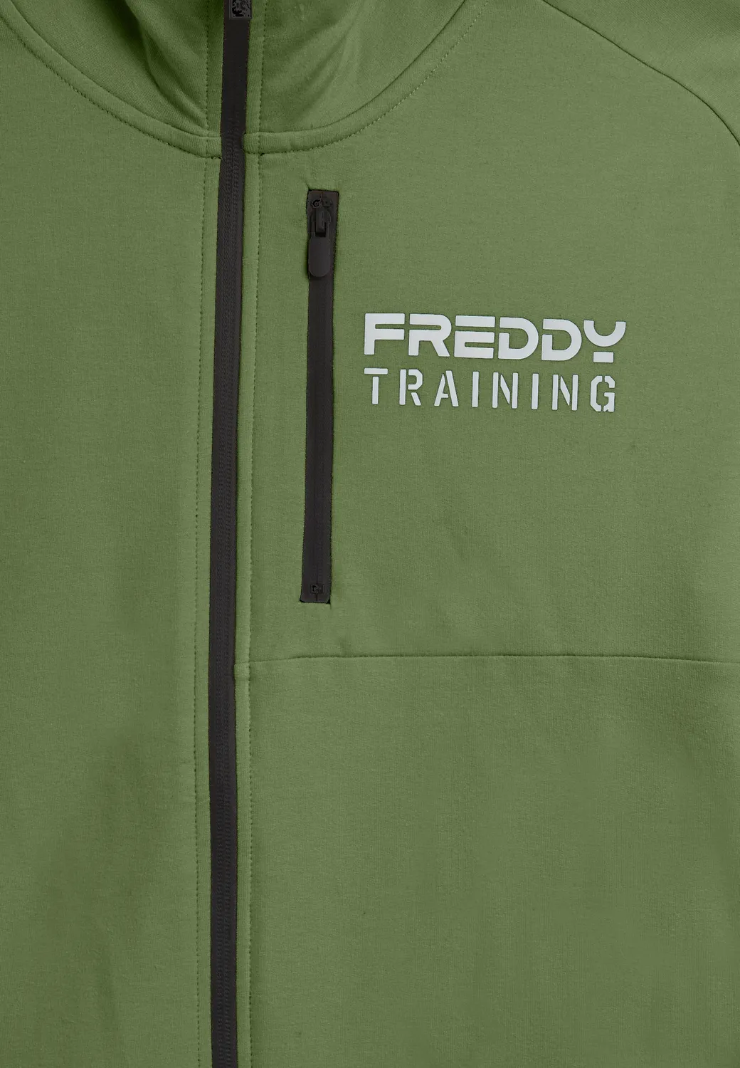 Freddy Full-Zip Hoodie Schwarz Taschino Regular Fit