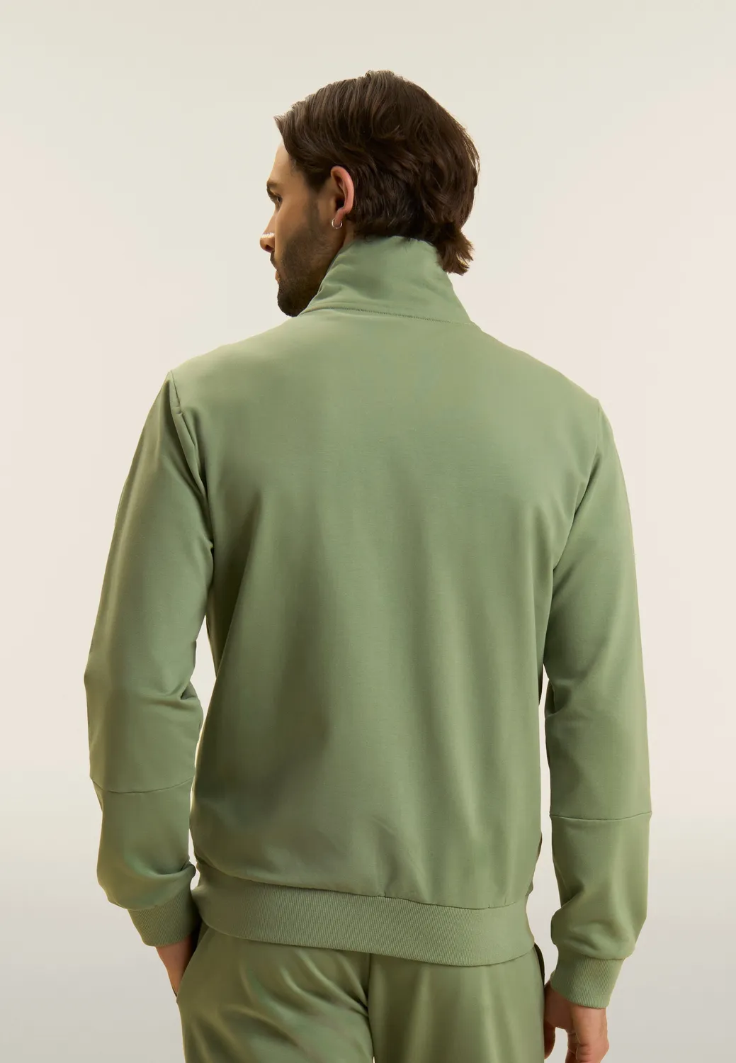 Freddy Full-Zip Kapuzenjacke Herren Pageant Blue French Terry