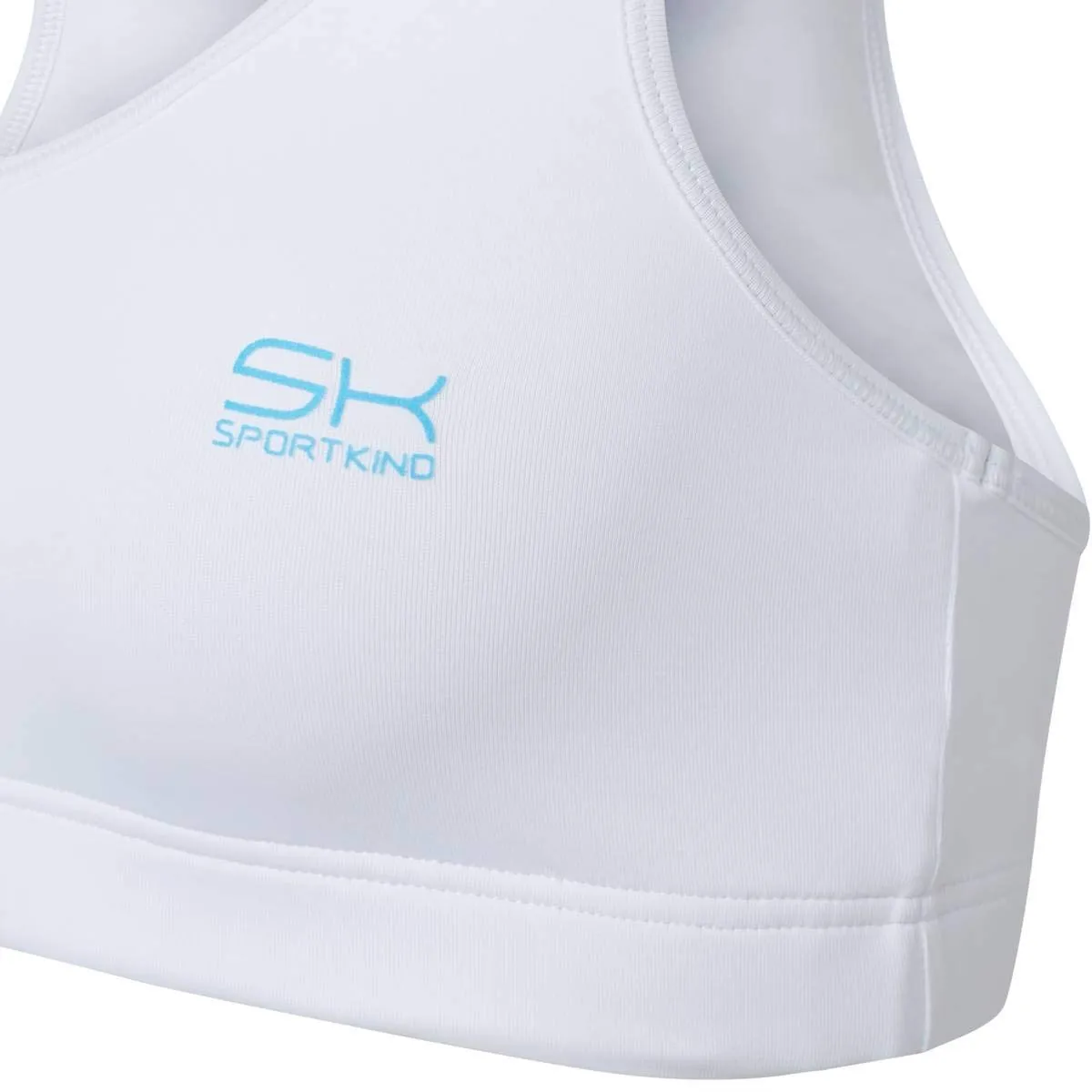 SPORTKIND Sport BH Bustier mittlerer Halt italienischer Stoff
