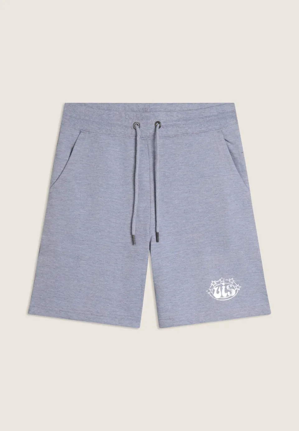 Freddy VIS Shorts Damen Baumwolle Grau-Silber