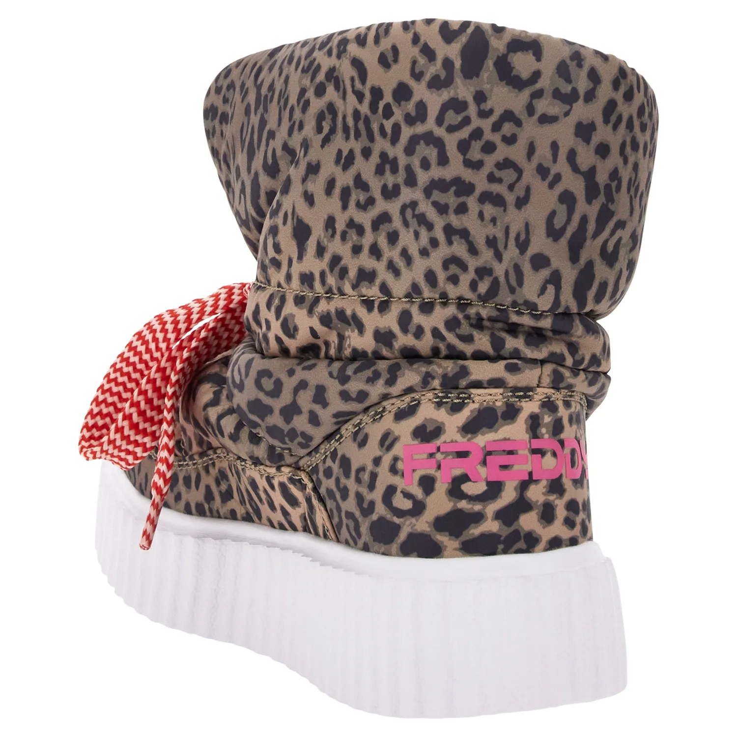 Freddy Puff Boot Sneaker-Stiefel Animalier gefüttert