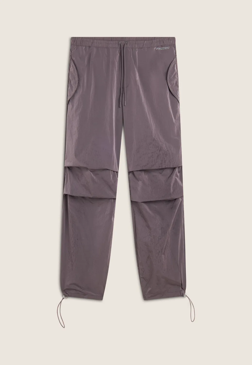 Freddy Parachute Hose Damen Nylon Prune Purple