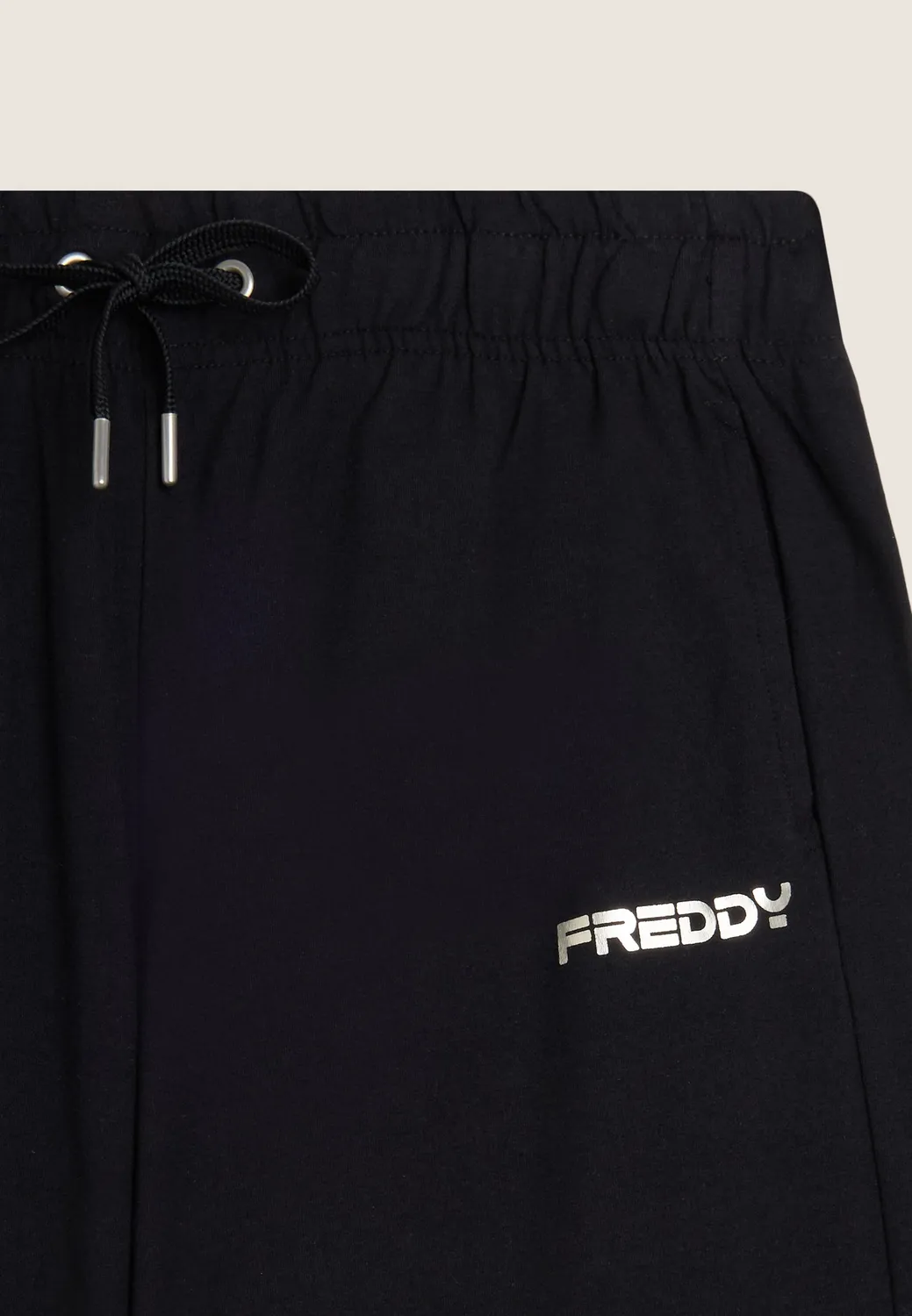 Freddy Comfort Jogginghose Heavy Jersey Schwarz