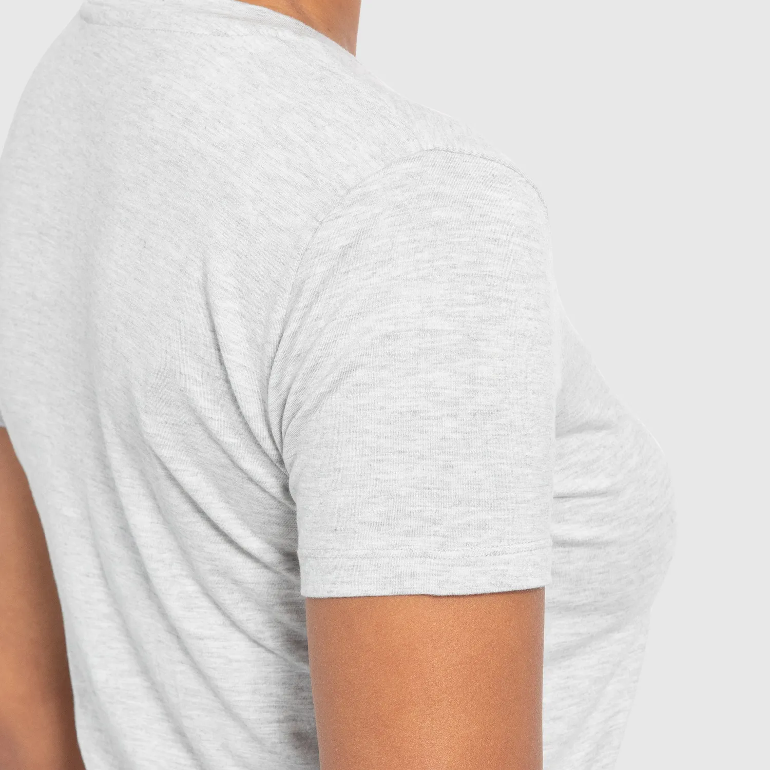 Smilodox Lunara Nela Modal T-Shirt Schwarz V-Neck