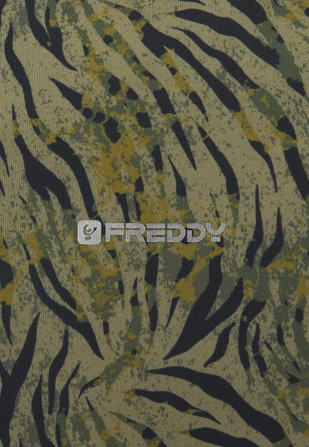Freddy Animalier Shopper Tasche White Zebra Canvas Zip