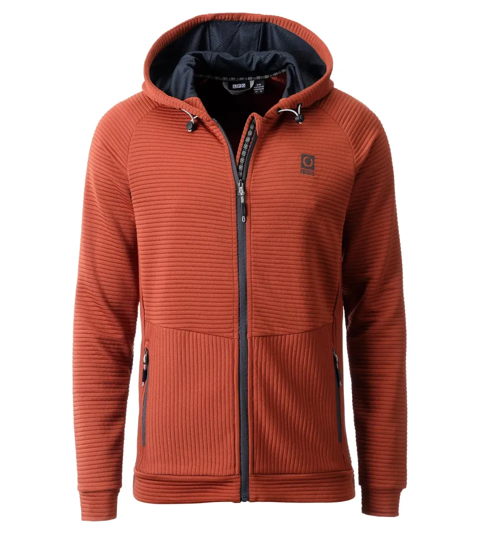 LPO Vincent Funktionsjacke braun schnelltrocknend