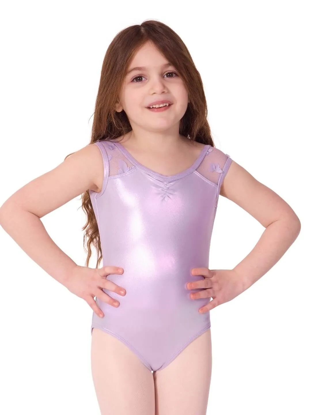 Capezio F12572C Balletttrikot Schwarz Schmetterling