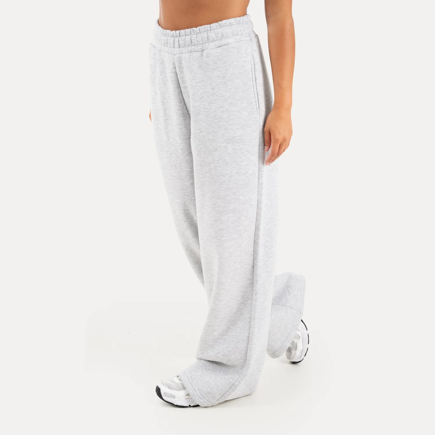 Smilodox Sorea Zadie Jogginghose Damen Schwarz Baumwolle