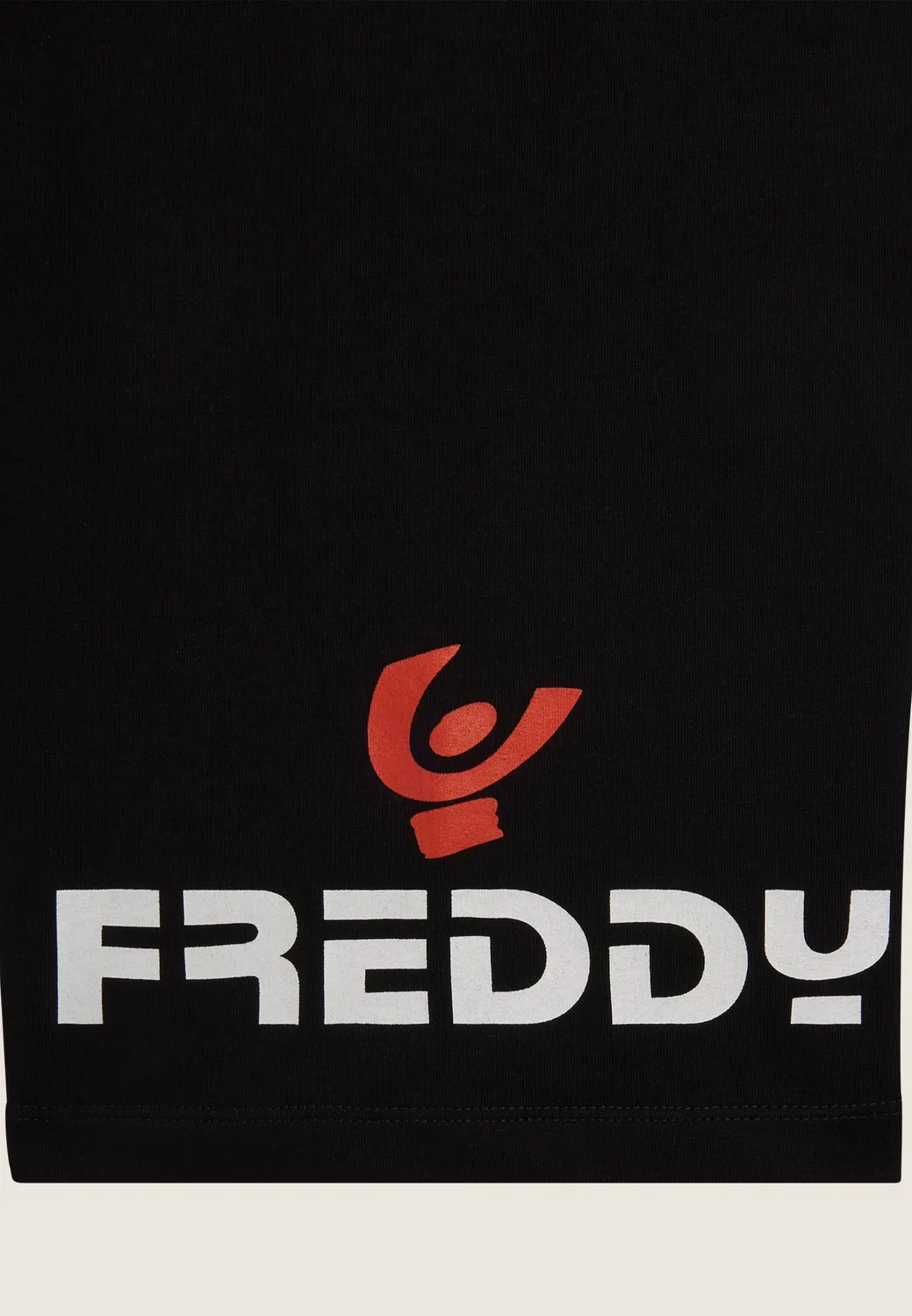 Freddy Kinder Shorts Schwarz Baumwolle Logo