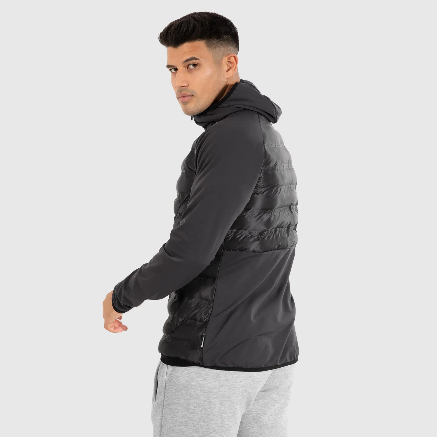 Smilodox Zeyn Matteo Outdoorjacke Schwarz mit Kapuze