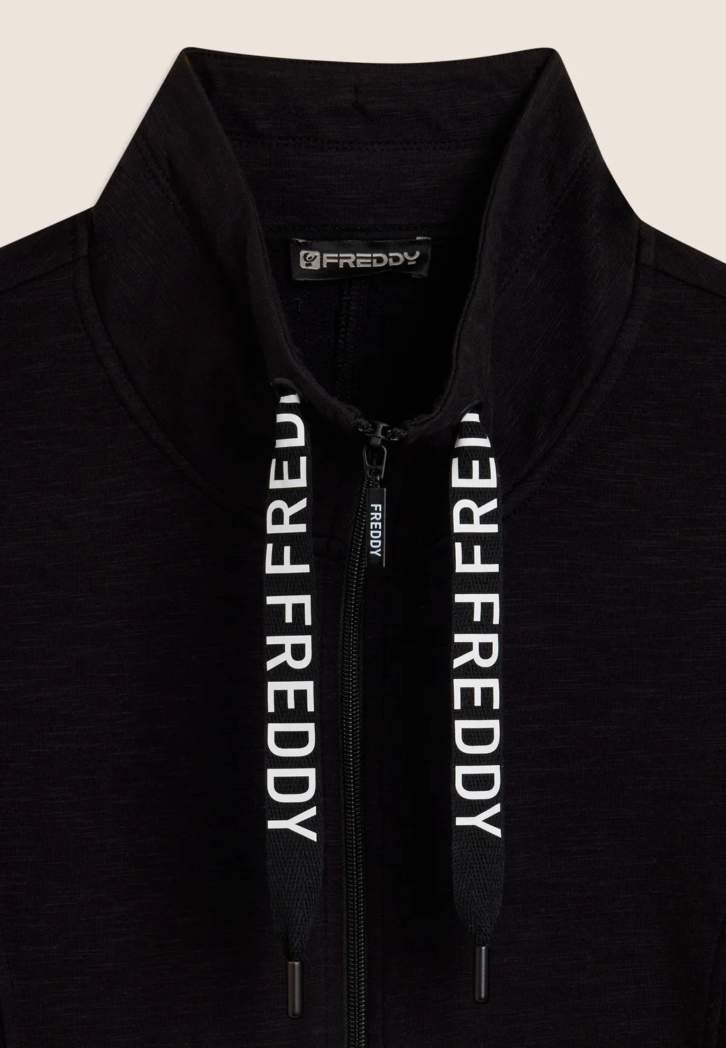 Freddy Fiammato Zip Hoodie Dunkelblau Slim