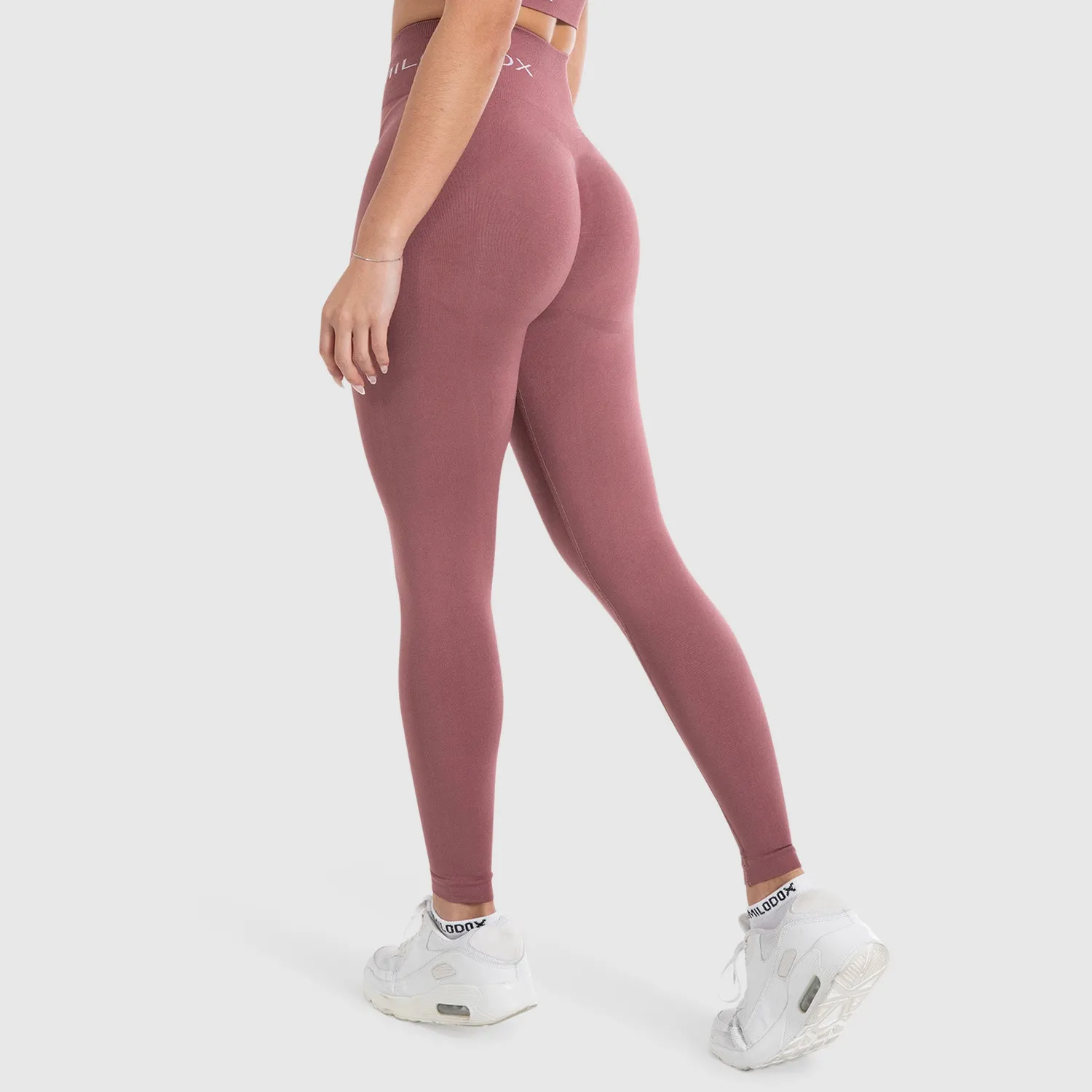 Smilodox Azura Leggings Scrunch Schwarz Shaped Fit