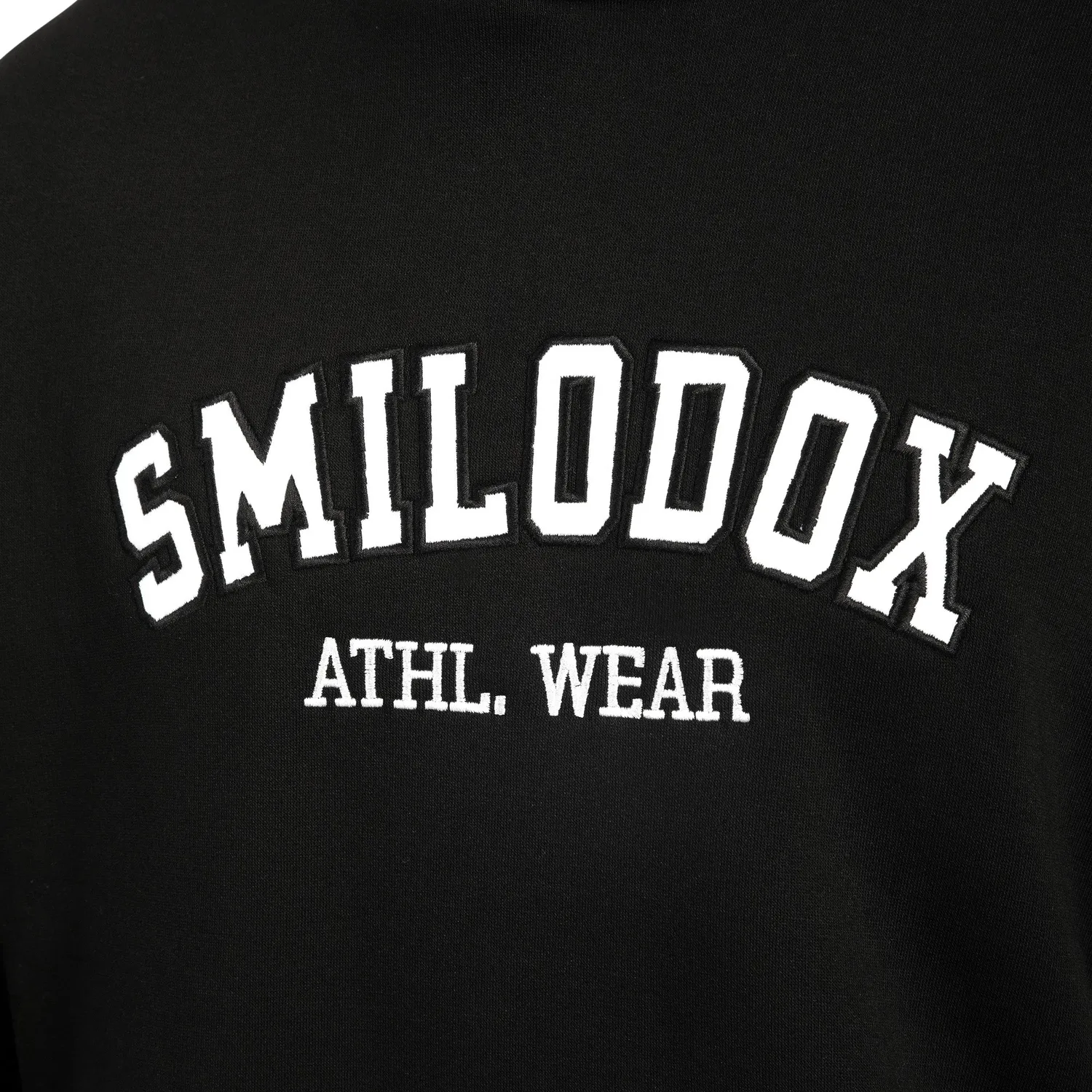 Smilodox Kayson Hoodie Schwarz Herren Oversize