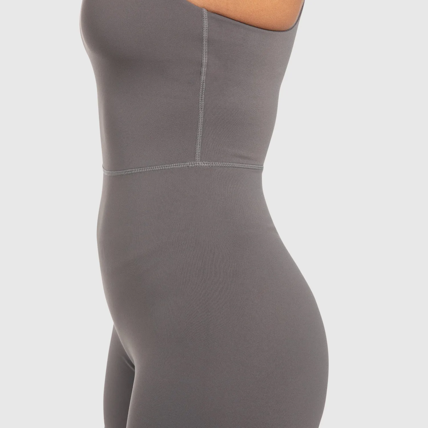 Smilodox Lunara Aleyna Jumpsuit Damen Schwarz elastisch