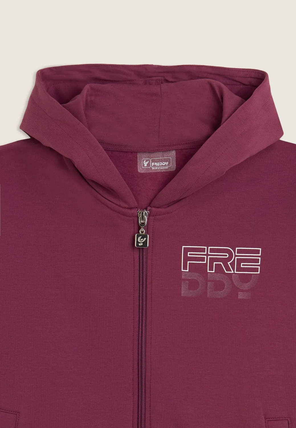 Freddy Junior Oversize Kapuzenjacke Ametista