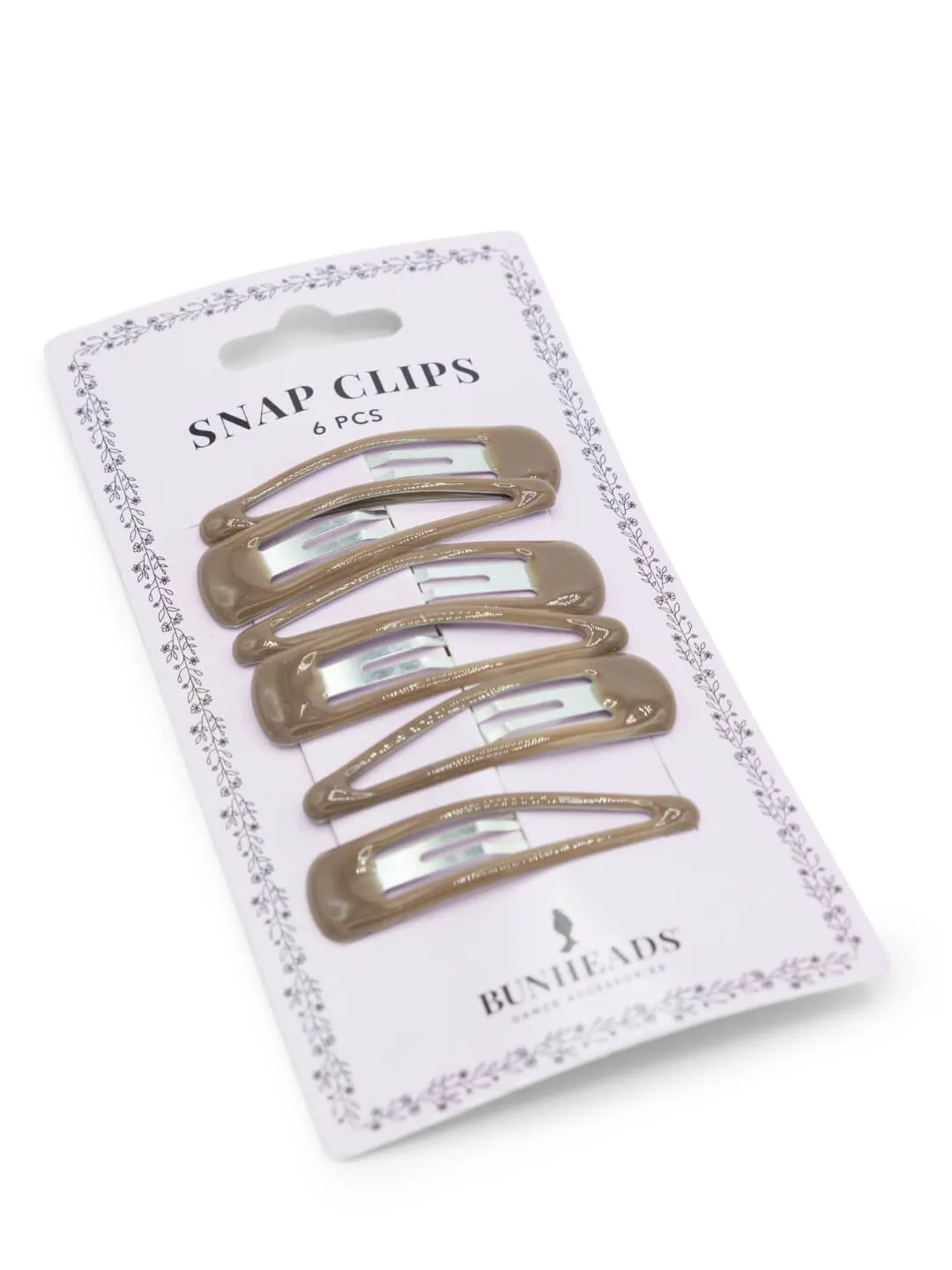 Capezio BH1512 Snap Clips Haarklammern 6er Blond