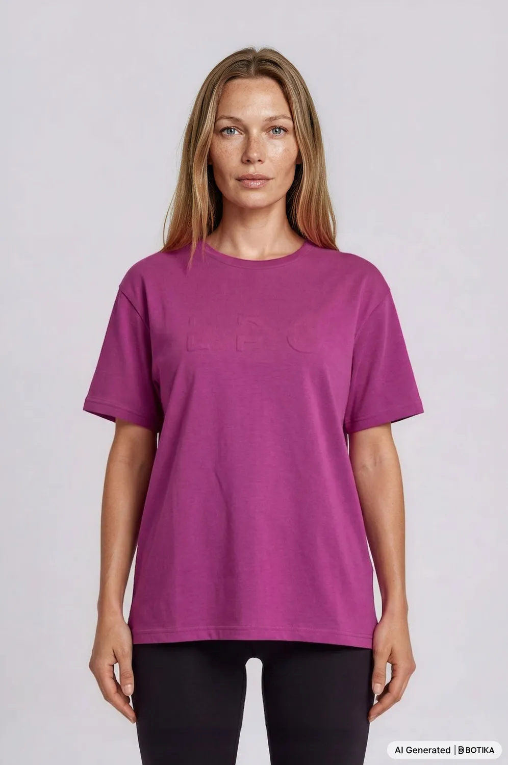 LPO Madlen T-Shirt lila schnelltrocknend
