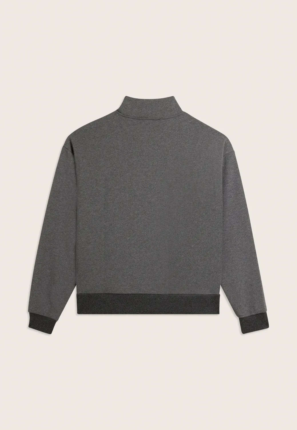 Freddy Elite Sweatshirt Damen Grau mit Half-Zip