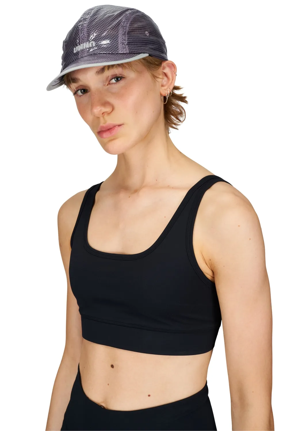 UNNA Good Place Bra Sport-BH Schwarz mittlerer Halt