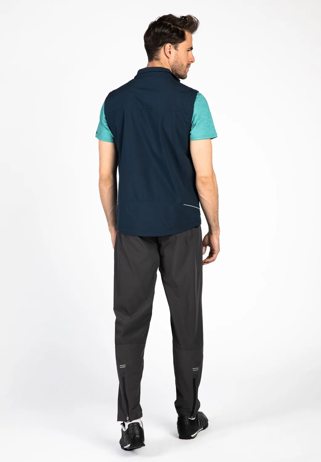 LPO Hajo Softshellweste Herren blau winddicht
