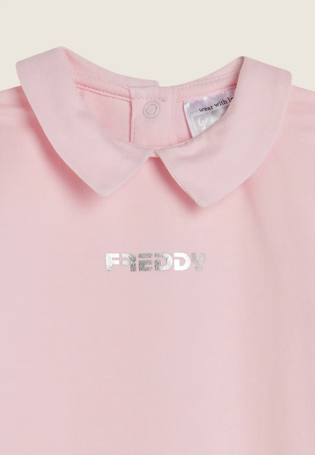 Freddy Baby-Set Strampler 3-tlg Weiß 1 Monat Baumwolle
