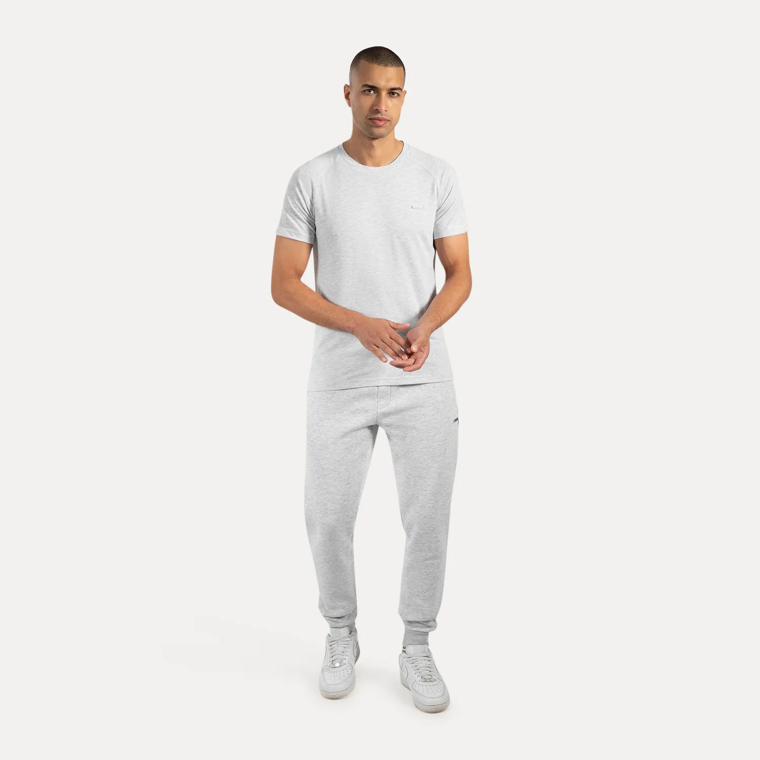 Smilodox Lunara Thilo T-Shirt Schwarz Slim Fit