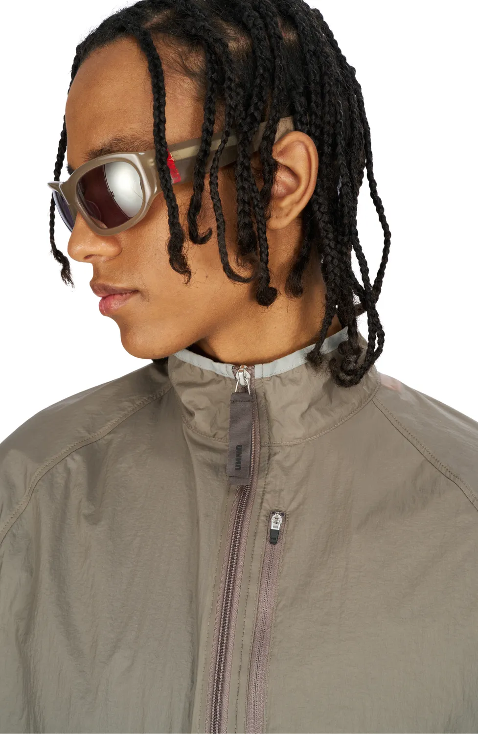UNNA Smiles Windstopper Laufanorak Stone Grey winddicht