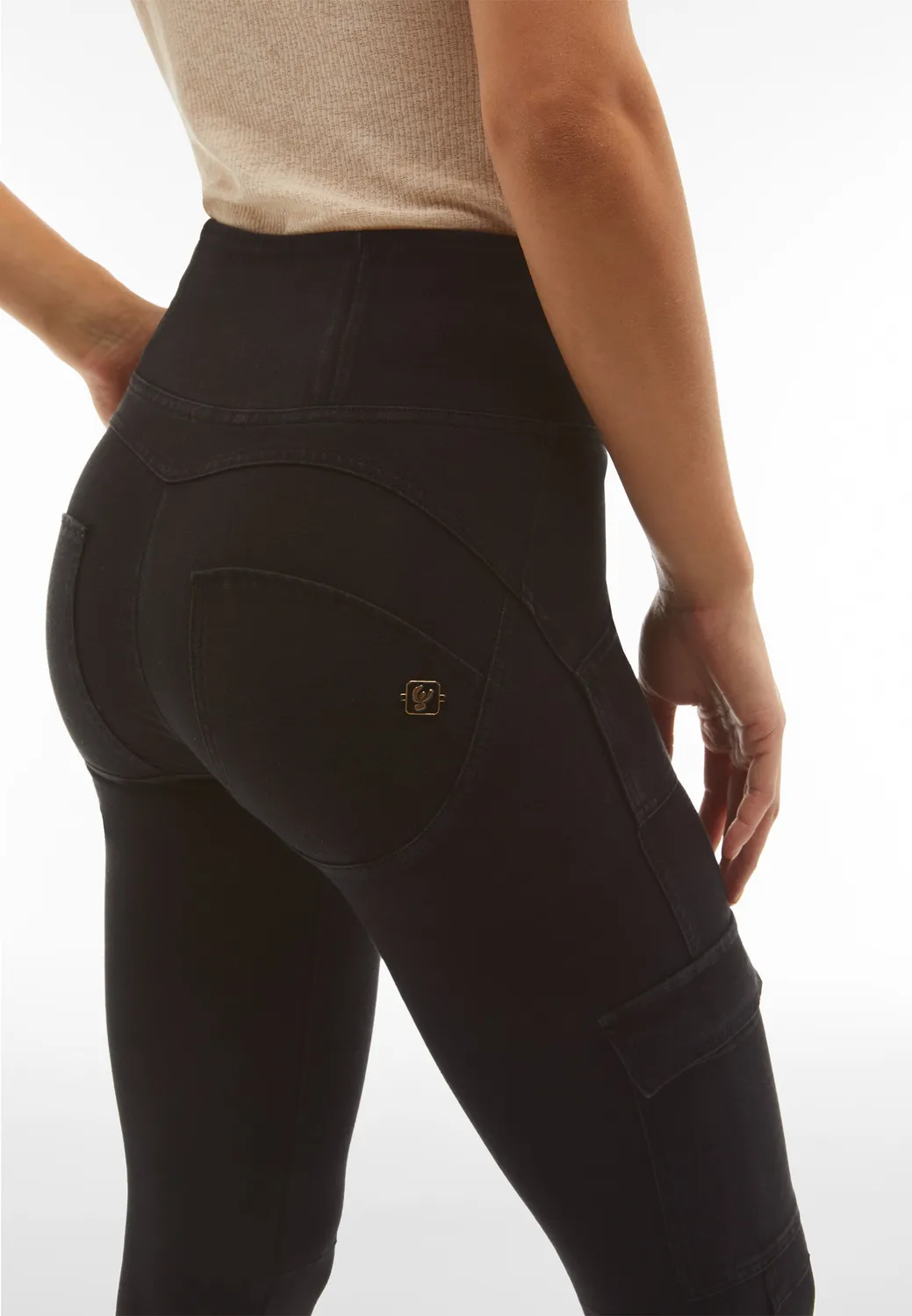 Freddy WR.UP Cargo Jeggings 7/8 Dark Jeans Push-Up