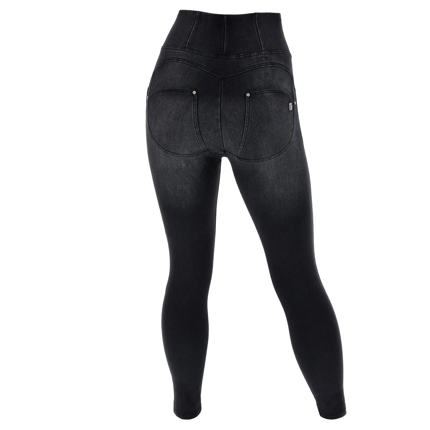 Freddy WR.UP Jeans Damen schwarz used 7/8